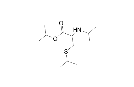 Alanine, N-isopropyl-3-(isopropylthio)-, isopropyl ester, L-
