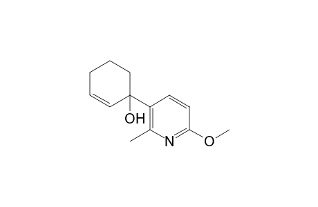1-(6-Methoxy-2-methyl-3-pyridinyl)-1-cyclohex-2-enol