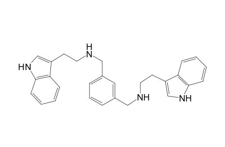N,N'-Bis-[2-(3-indolyl)-ethyl]-benzol-1,3-dimethanamine