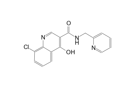 3-quinolinecarboxamide, 8-chloro-4-hydroxy-N-(2-pyridinylmethyl)-