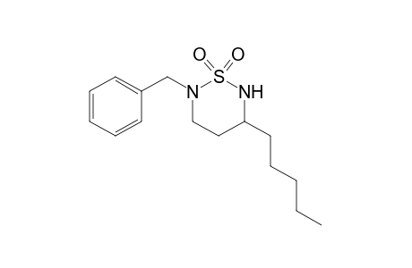 2-benzyl-5-pentyl-1,2,6-thiadiazinane 1,1-dioxide