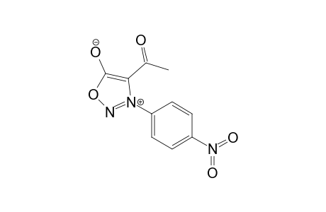 4-Acetyl-3-(p-nitrophenyl)sydnone