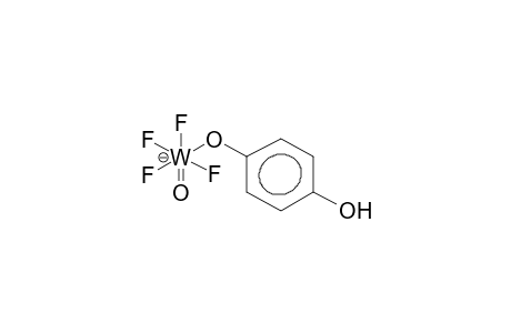 TETRAFLUORO(PARA-HYDROXYPHENOXY)OXOTUNGSTENATE ANION