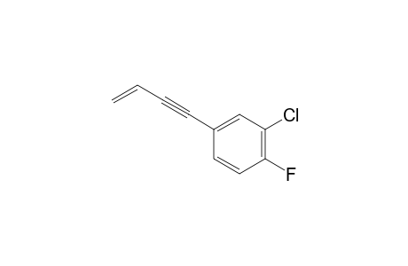 4-(but-3-en-1-yn-1-yl)-2-chloro-1-fluorobenzene