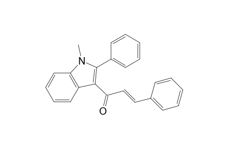 1-(1'-methyl-2'-phenylindol-3'-yl)-3-phenylprop-2-en-1-one