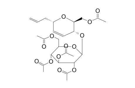 2-ALLYL-5-(TETRAACETYL-BETA-D-GLUCOPYRANOS-1-YLOXY)-6-ACETOXYMETHYLOX-3-ENE