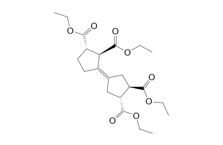 (1S,2R)-3-[(3R,4R)-3,4-bis(ethoxycarbonyl)cyclopentylidene]cyclopentane-1,2-dicarboxylic acid diethyl ester