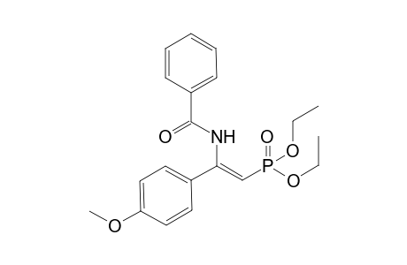 (Z)-Diethyl 2-benzamido-2-(4-methoxyphenyl)vinylphosphonate