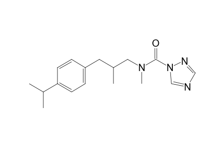 1H-1,2,4-Triazole-1-carboxamide, N-methyl-N-[2-methyl-3-[4-(1-methylethyl)phenyl]propyl]-