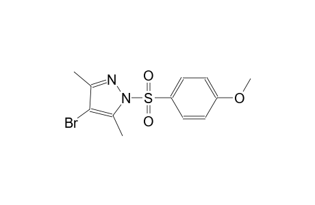 4-bromo-1-[(4-methoxyphenyl)sulfonyl]-3,5-dimethyl-1H-pyrazole