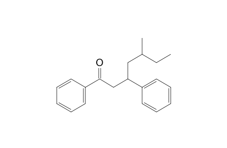 5-methyl-1,3-diphenyl-heptan-1-one