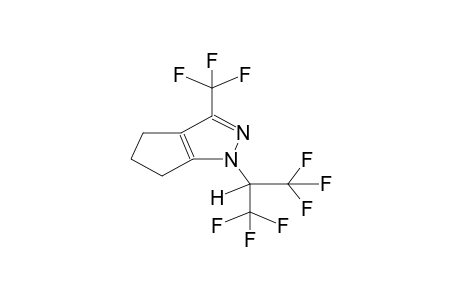 3-TRIFLUOROMETHYL-1-(2,2,2-TRIFLUORO-1-TRIFLUOROMETHYLETHYL)-1,4,5,6-TETRAHYDROCYCLOPENTA[C]PYRAZOLE