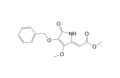 3-(Benzyloxy)-4-methoxy-5-[(methoxycarbonyl)methylidene]-2,5-dihydropyrrol-2-one