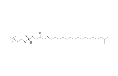 1-O-(15'-METHYLHEXADECYL)-SN-GLYCERO-3-PHOSPHOCHOLINE