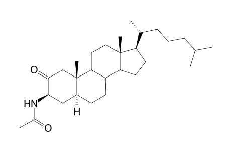 3.beta.-(Acetylamino)-5.alpha.-cholestan-2-one