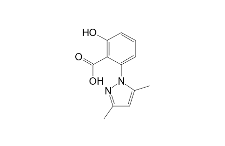 Benzoic acid, 2-(3,5-dimethyl-1H-pyrazol-1-yl)-6-hydroxy-