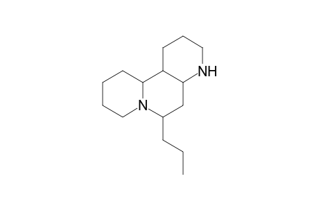 9-Propyl-dodecahydro-2H-1,8a-diazaphenanthrene