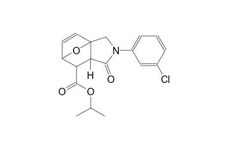 isopropyl (1S,5R,7R)-3-(3-chlorophenyl)-4-oxo-10-oxa-3-azatricyclo[5.2.1.0~1,5~]dec-8-ene-6-carboxylate
