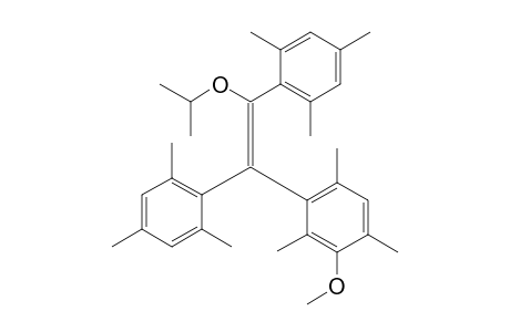 2-Methoxy-1,3,5-trimethyl-4-[(E)-2-propan-2-yloxy-1,2-bis(2,4,6-trimethylphenyl)ethenyl]benzene