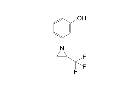 3-(2-(Trifluoromethyl)aziridin-1-yl)phenol