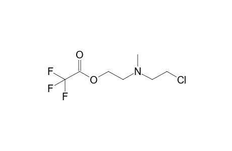 2-((2-chloroethyl)(methyl)amino)ethyl 2,2,2-trifluoroacetate