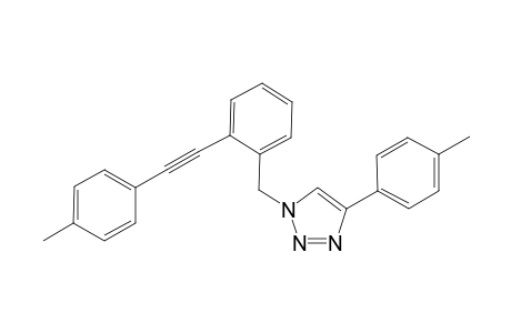 1-(2-(2-p-tolylethynyl)benzyl)-4-p-tolyl-1H-1,2,3-triazole