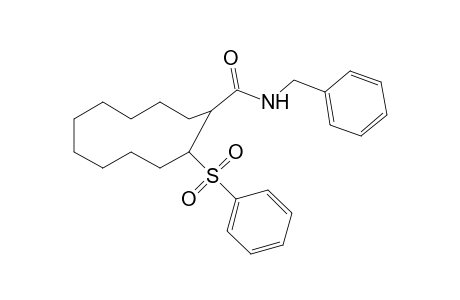 N-Benzyl-2-(phenylsulfonyl)cycloundecylcarboxamide isomer