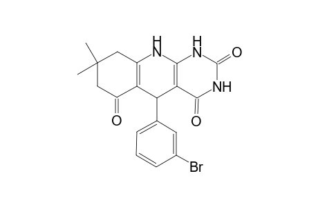 Pyrimido[4,5-b]quinoline-2,4,6(1H,3H,7H)-trione, 5-(3-bromophenyl)-5,8,9,10-tetrahydro-8,8-dimethyl-