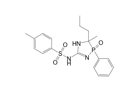 2-[p-(Toluenesulfonamido]-4-phenyl-5-methyl-5-propyl-4,5-dihydro-1H-(1,3,4)-diazaphosphole - 4-oxide