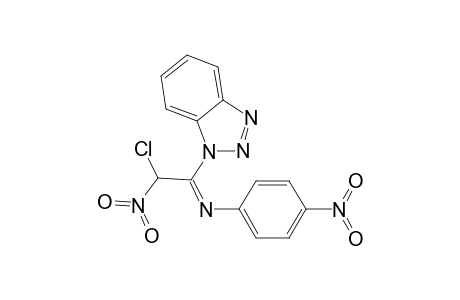1-(1H-Benzotriazol-1-yl)-2-chloro-1-[(4-nitrophenyl)imino]-2-nitroethylidene