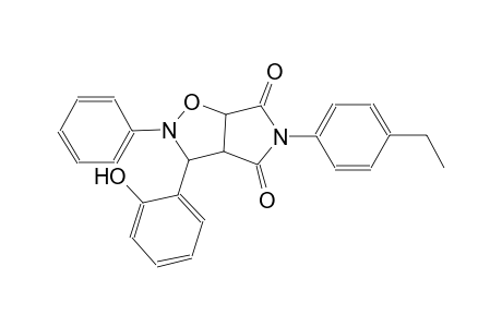 5-(4-ethylphenyl)-3-(2-hydroxyphenyl)-2-phenyldihydro-2H-pyrrolo[3,4-d]isoxazole-4,6(3H,5H)-dione