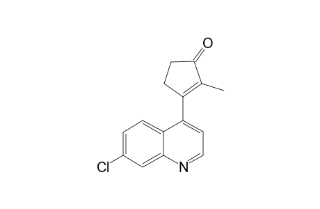 7-Chloro-4-(2-methylcyclopenten-3-one)quinoline