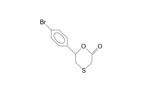 6-(4-Bromo-phenyl)-1,4-oxathian-2-one
