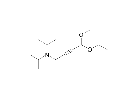 (diisopropylamino)tetrolaldehyde, diethyl acetal