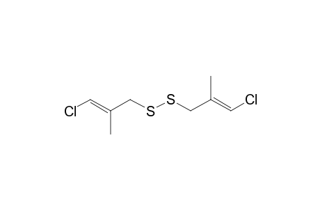 Di(2-methyl-3-chloroallyl) disulide
