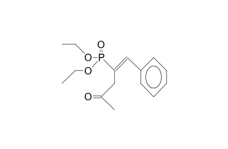 E-1-BENZYLIDEN-3-OXO-BUTYLPHOSPHONSAEUREDIETHYLESTER