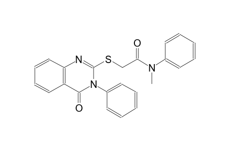 2-[(4-keto-3-phenyl-quinazolin-2-yl)thio]-N-methyl-N-phenyl-acetamide