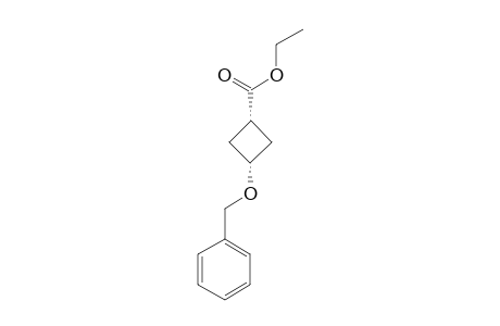 ETHYL-3-ALPHA-(BENZYLOXY)-CYCLOBUTANE-1-ALPHA-CARBOXYLATE