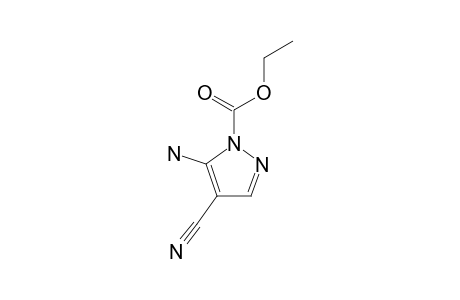 5-AMINO-4-CYANO-1-ETHOXYCARBONYLPYRAZOLE