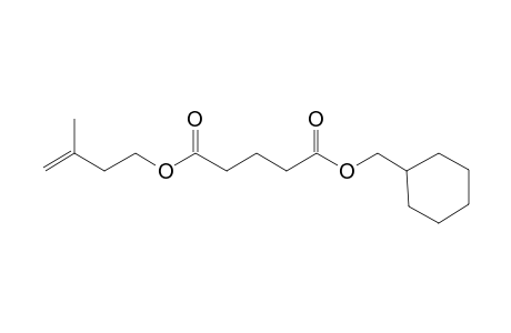 Glutaric acid, cyclohexylmethyl 3-methylbut-3-en-1-yl ester