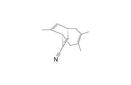 7-CYANO-3,4,10-TRIMETHYLBICYClO-[4.2.2]-DECA-3,7,9-TRIENE