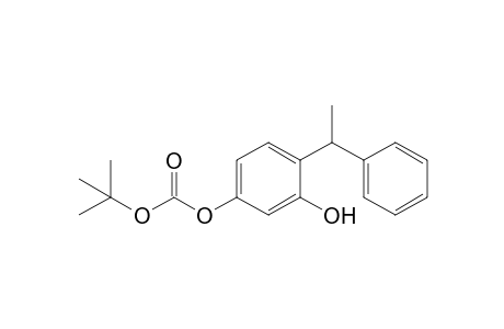 5-(tert-Butoxycarbonyloxy)-2-(1-phenylethyl)phenol
