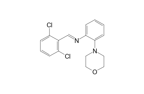 4-{o-[(2,6-dichlorobenzylidene)amino]phenyl}morpholine