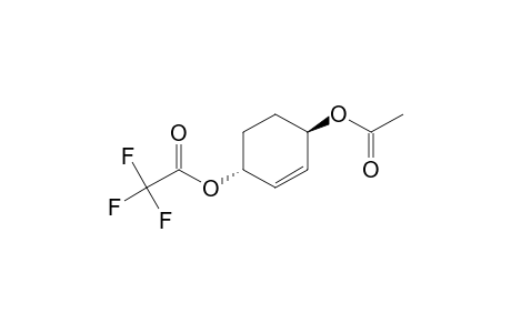 trans-1-Acetoxy-4-(trifluoroacetoxy)-2-cyclohexene