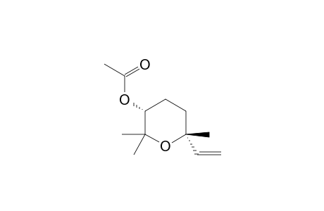 (3R,6R)-Linalool oxide acetate