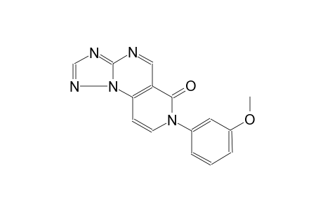 pyrido[3,4-e][1,2,4]triazolo[1,5-a]pyrimidin-6(7H)-one, 7-(3-methoxyphenyl)-