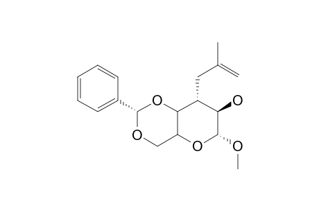 METHYL-4,6-O-BENZYLIDENE-3-DEOXY-3-C-(2-METHYLPROP-2-ENYL)-ALPHA-D-ALTROSIDE