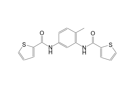 N-{2-methyl-5-[(2-thienylcarbonyl)amino]phenyl}-2-thiophenecarboxamide