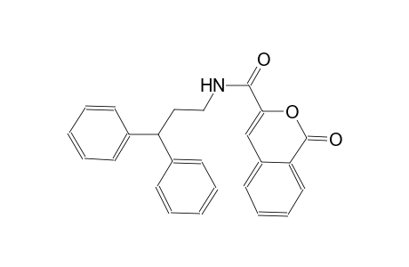 N-(3,3-diphenylpropyl)-1-oxo-1H-2-benzopyran-3-carboxamide