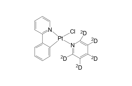 a-chloro-b-[(d5)pyridine-N'']-dc-[2-pyridin-2'-yl)phenyl-N',C]platinum